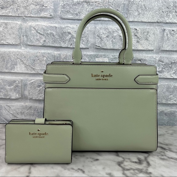 Sage green kate spade purse Clearance